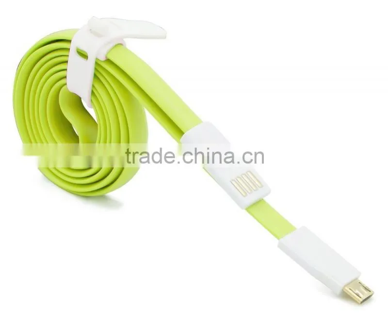flat magnetic USB cables for samsung