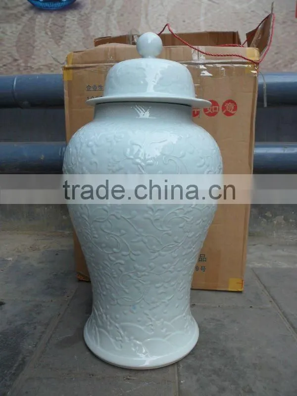 chinese antique hand paint ceramic jar