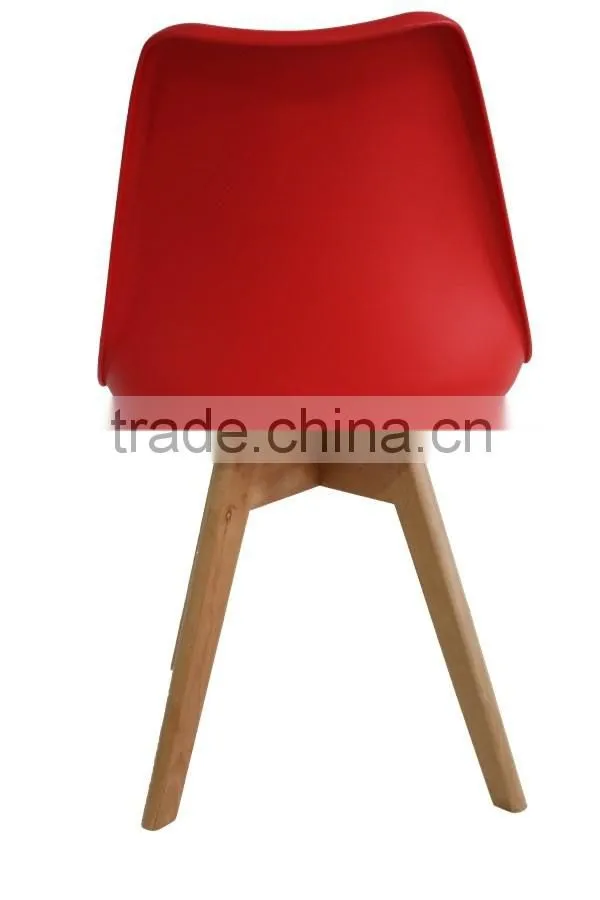 Leather covered foam seat DSW dining chair,HYL-36