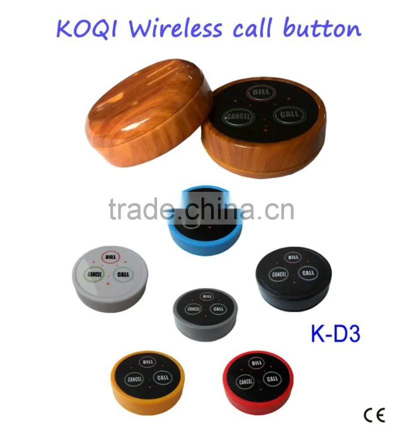 wireless table service calling system customer call button system long range calling system