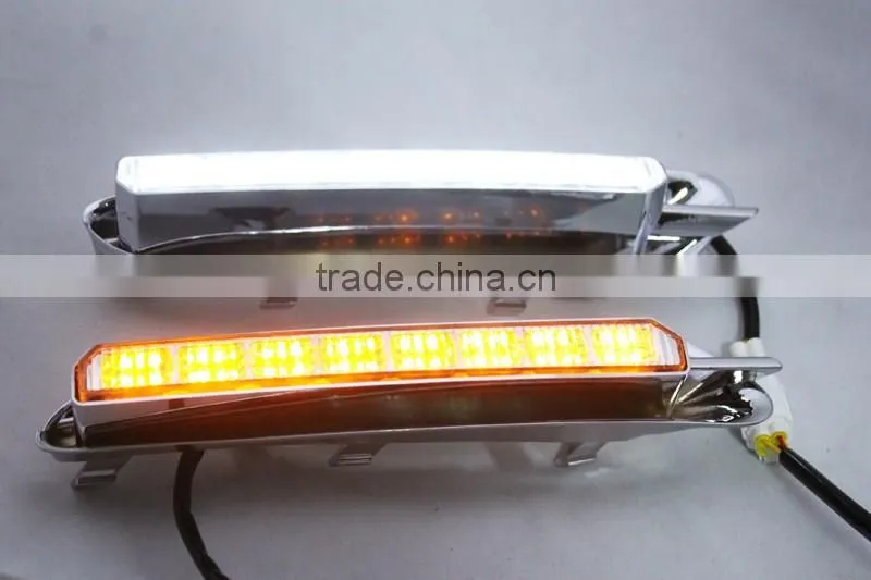 2 Pcs/set Waterproof LED Daytime Running Light DRL For Encore With Turning Signal Lights