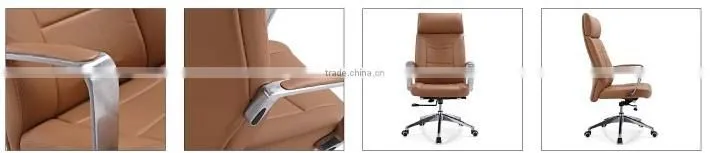 High quality leather swivel chair with head supporter FG-930