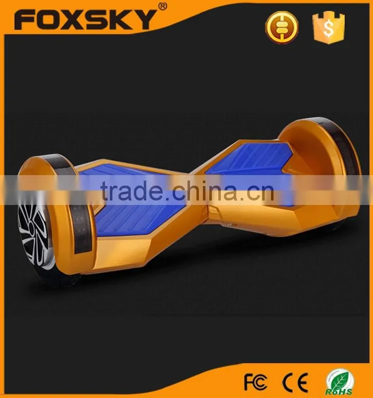China supplier factory bluetooth music electric scooter, self balancing electric scooter