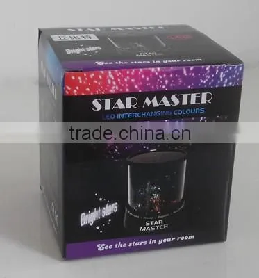 2016 Amazing 4.5V LED Star Light Star Master Night Romatic Gift Cosmos Star Sky Master Projector Starry Night Light Lamp