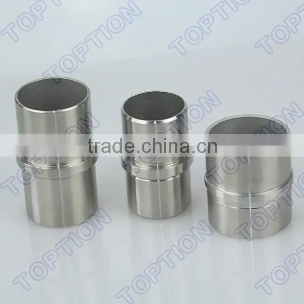 Stainless steel handrail tube connector round tube joiner