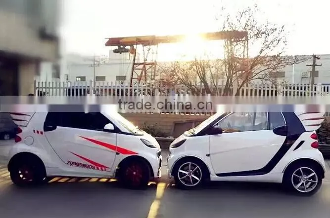 Lovely Wings for Smart Car Decoration ABS Made Auto Refitting for Smart Wings