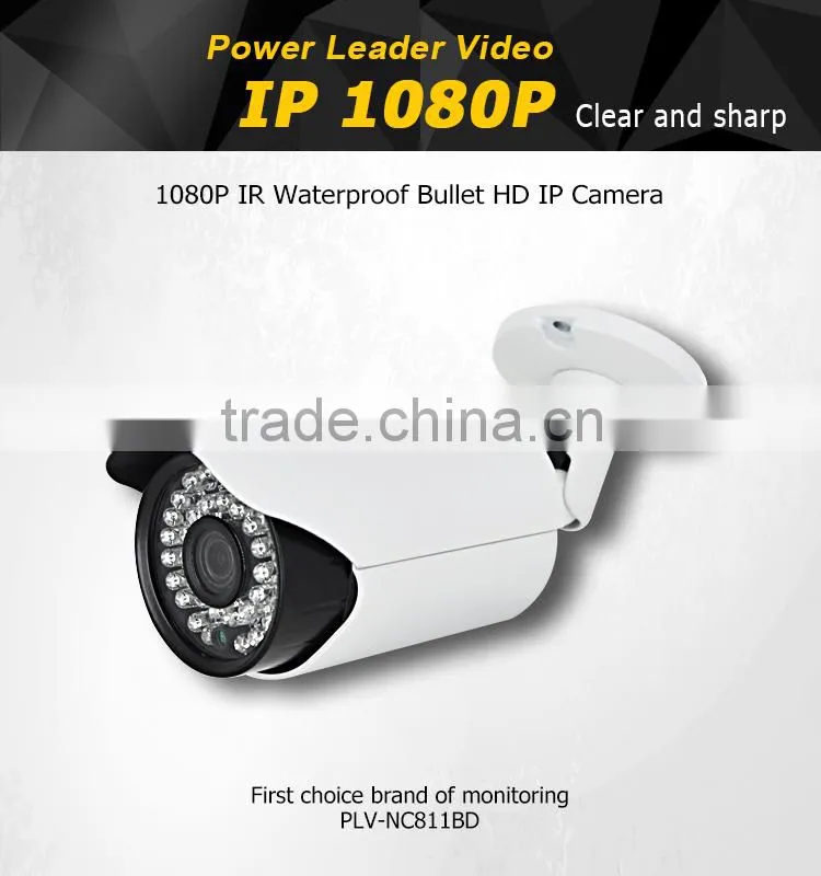 2016 hot new poe ip camera cctv hd night vision 1080p power supplier by ethenet cable
