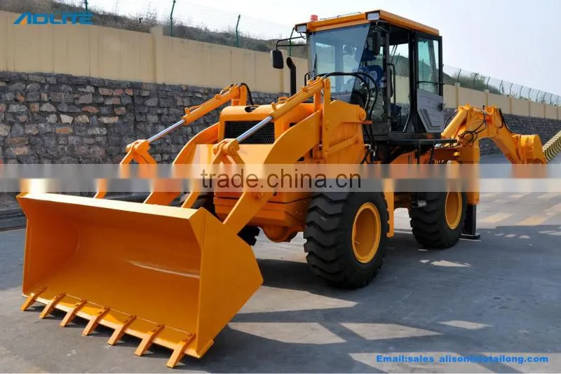 mini tractor backhoe loader with Quanchai engine