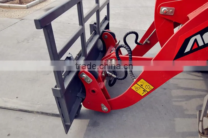 Aolite forklift wheel loader with attachments