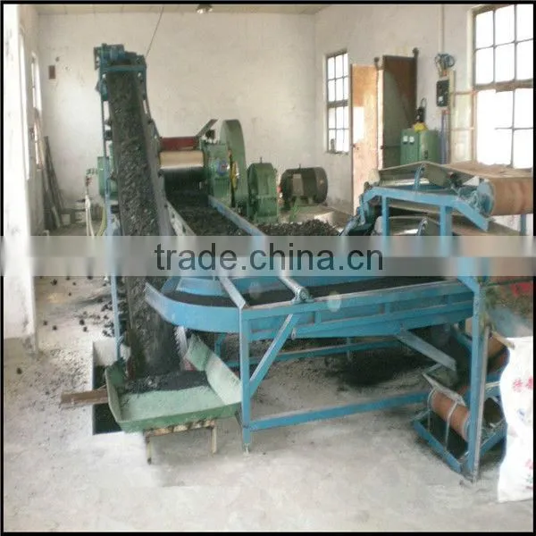 High Efficiency Waste tire recycling rubber powder line dollar grinder