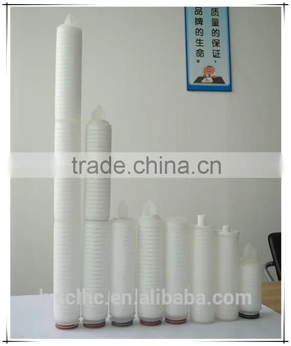Best price 0.22 1 5 10 micron pp pleated filter cartridge for water