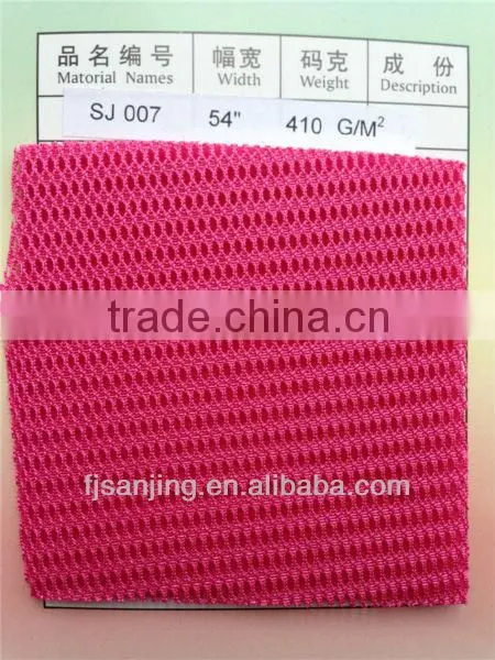 Mesh fabric for shoes,bags,seating,mattrese
