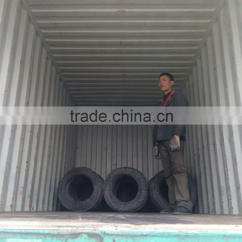 2015 hot rolled sae1008B low carbon 6.5mm steel wire rod