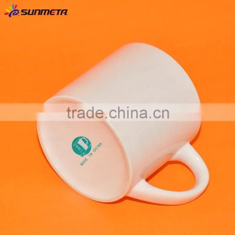 Sunmeta hot selling sublimation white mug pice list 11oz SKB01