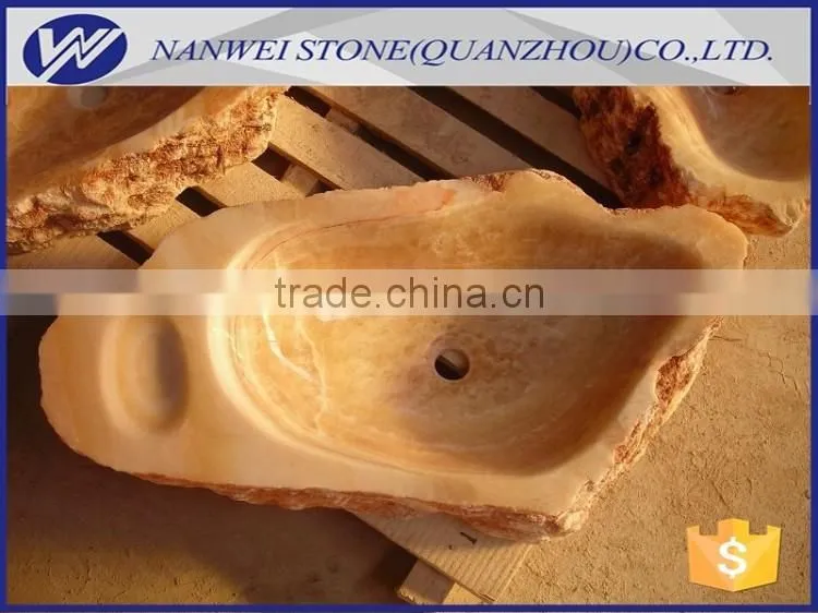 New design nature stone bathroom art wash basin
