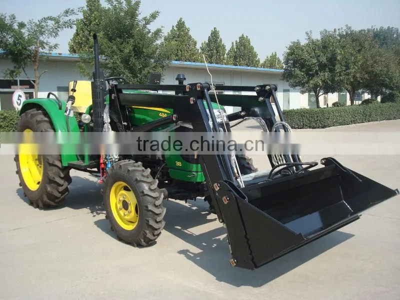 Shandong Manufacturer ! 4 in 1 bucket front loader TZ10D for Foton 824 Tractor,80 -100 hp Foton Tractors
