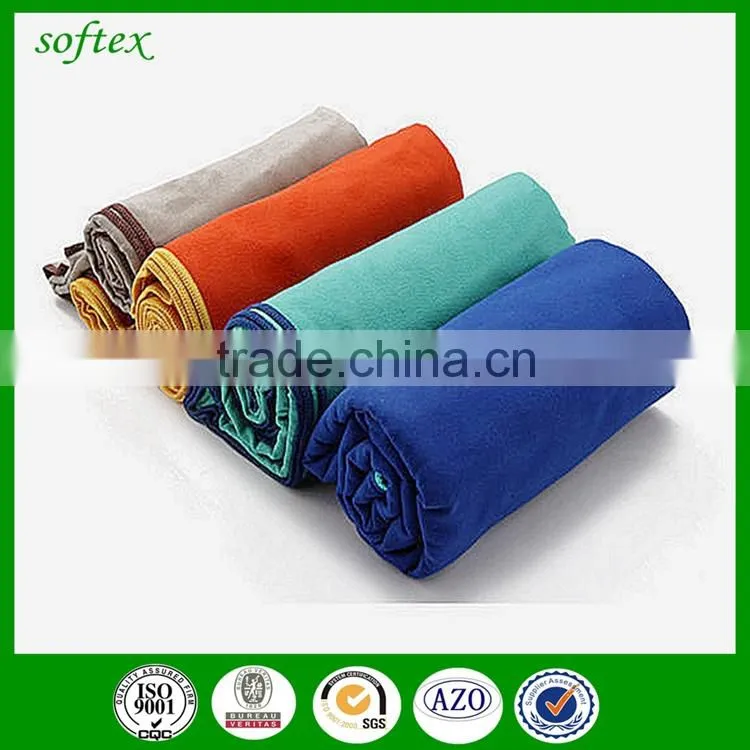 promotional personalized super absorbent and quick-dry micro fiber towel sports