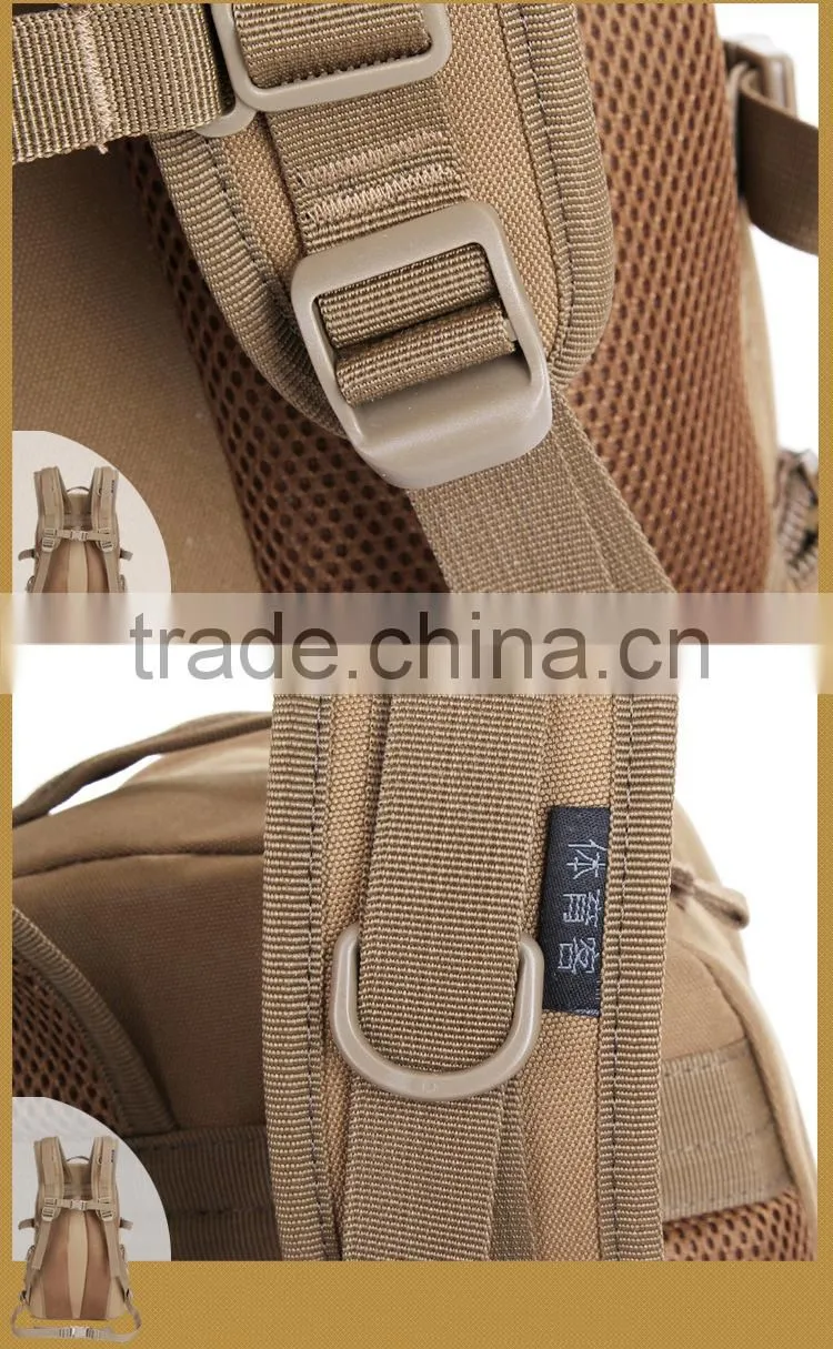 2015 New camouflage Military Tactical Backpack camping hiking backpack