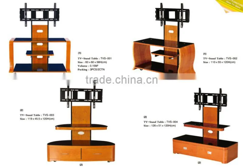 New Model Glass LCD TV Stand