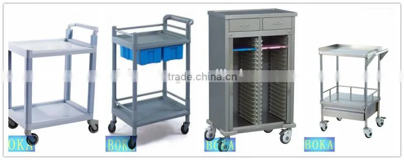 Hospital medical laundry trolley