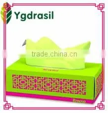 Virgin Wood Pulp Material and Home Application box facial tissue paper
