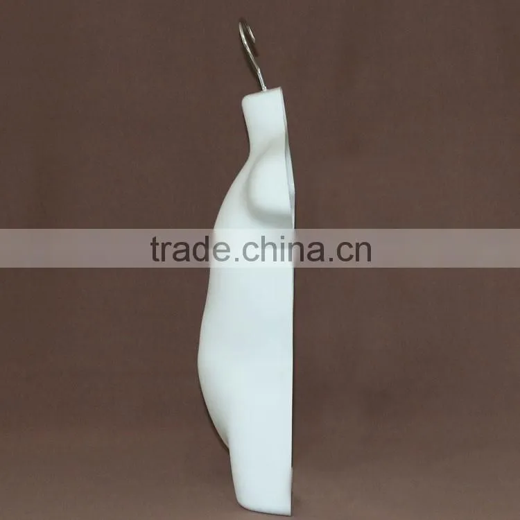 Plastic children/kids form hanging display torso mannequin