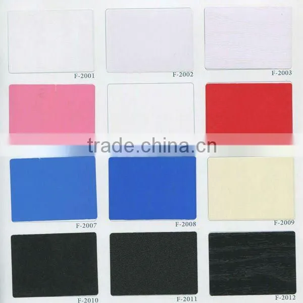 PVC self adhesive foil paper decoration