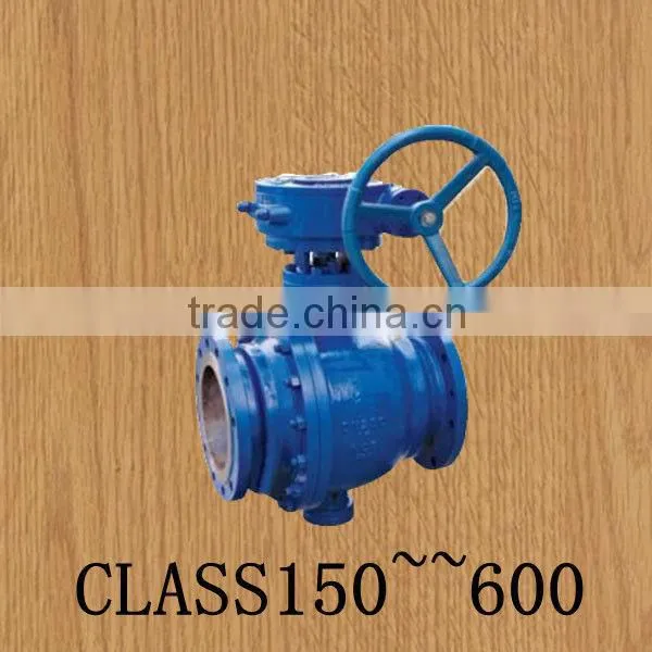 Cast steel fixed ball valve