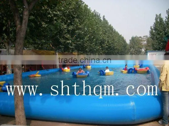 2015 PVC Giant water park inflatable swimming pool / large round pool for adult