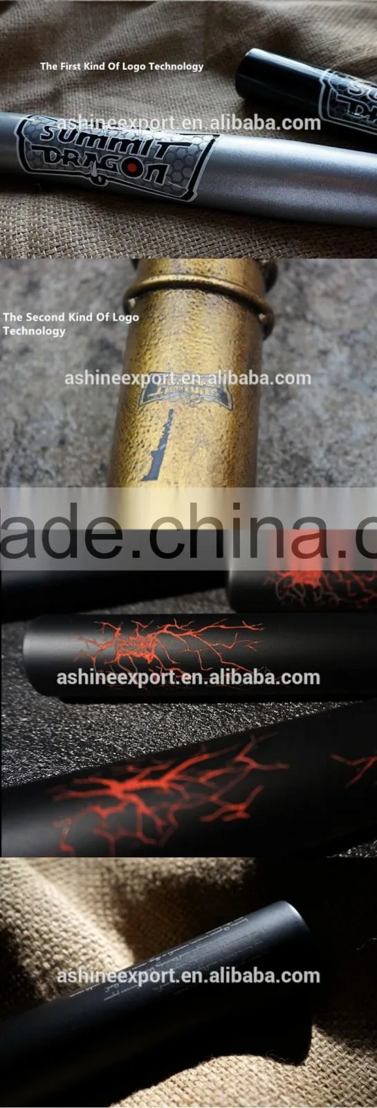 Factory Directory Sale ODM/OEM Customer Logo Steel Iron Baseball Bat