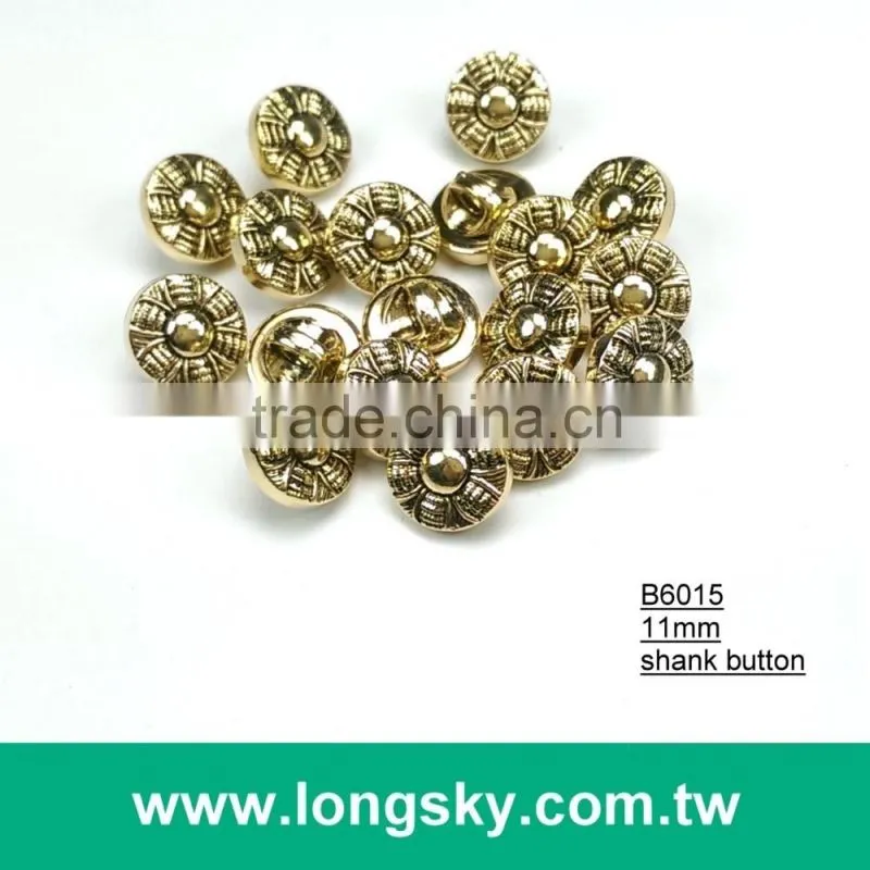 (#B6025/13mm) antique silver star pattern plastic abs button for stylish men clothing