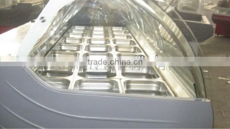 supermarket dish/deli showcase