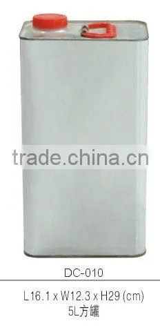 Square metal 5L Jerrican