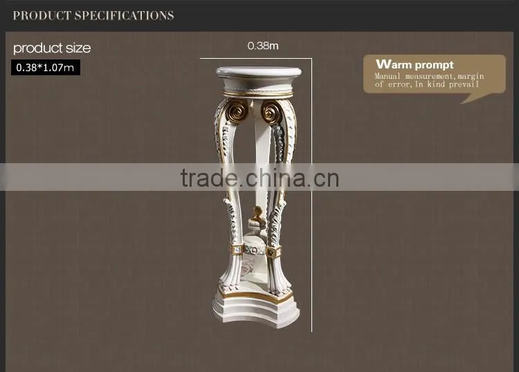 European bedroom furniture high end furniture Luxury furniture vase stand