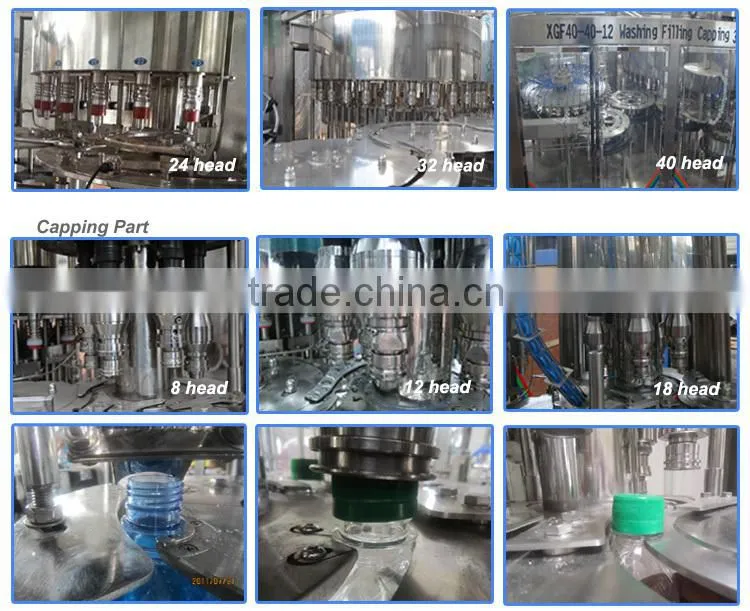 High quality Automatic small scale bottle filling machine
