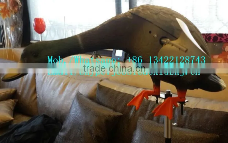 hunting plastic mallard motor duck decoy with remote control from Xilei factory