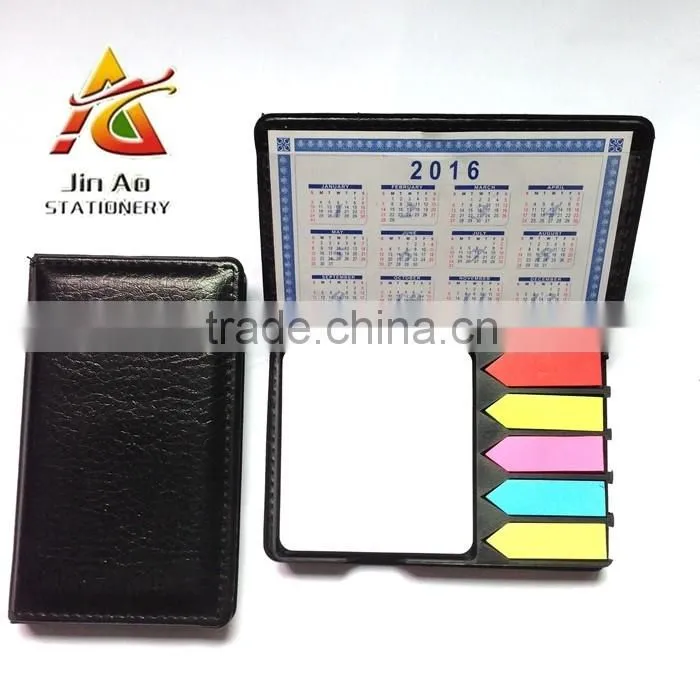 leather note cube
