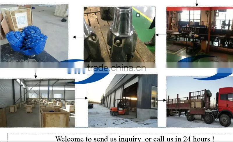 12 1/4 IADC417 high quality rock drill bit