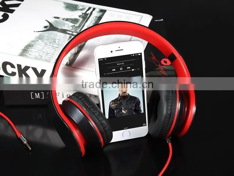High quality wired headset with microphone