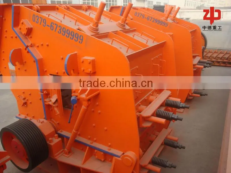 Zhongde low price high capacity rock crusher production line/Complete silica sand crushing production line