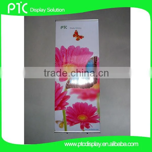 L banner stand display