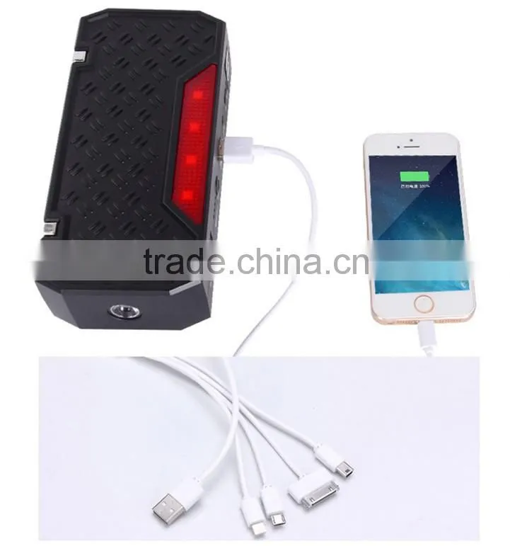 16000mAh emergency power bank portable battery car jump starter