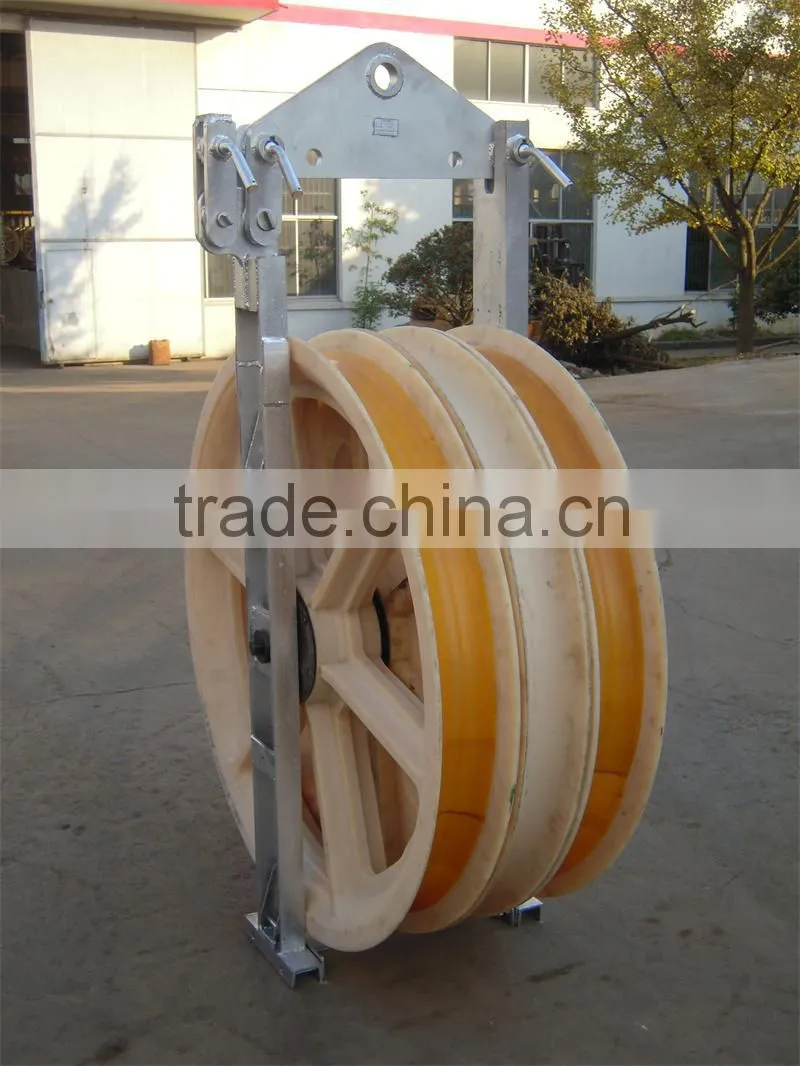 1160mm Conductor pulleys/blocks for ultra-high voltage grid