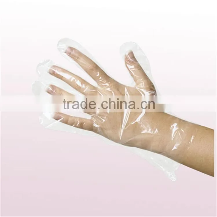 Good for hotel use top quality and cheap food plastic gloves made from food grade material