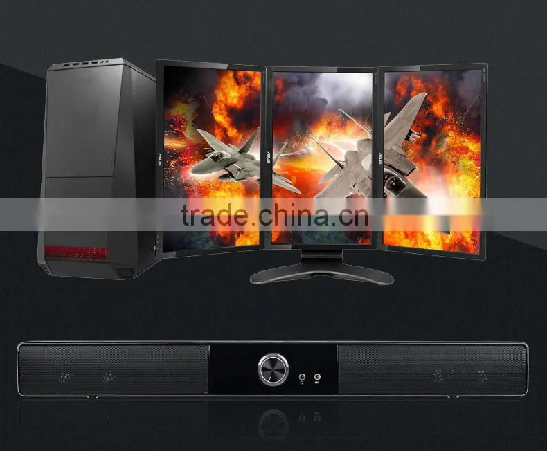 Mini system, wireless system,Popular and Cheap 2.0 pc soundbar , used for home theater