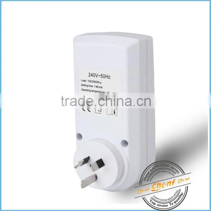 CE Approval LCD weekly digital auto off Programmable timer switch