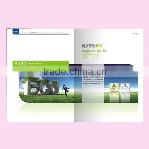 Custom printing brochure from China