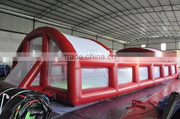 Hot sale inflatable football pitch / inflatable water soccer field