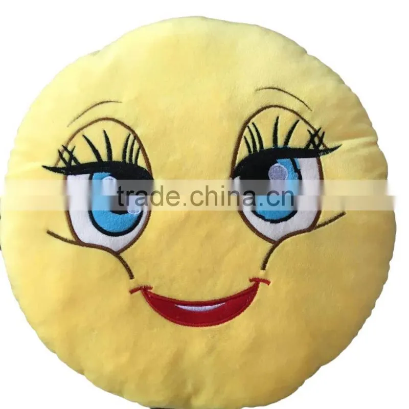 Custom Whatsapp Emoticon Plush Emoji Pillows
