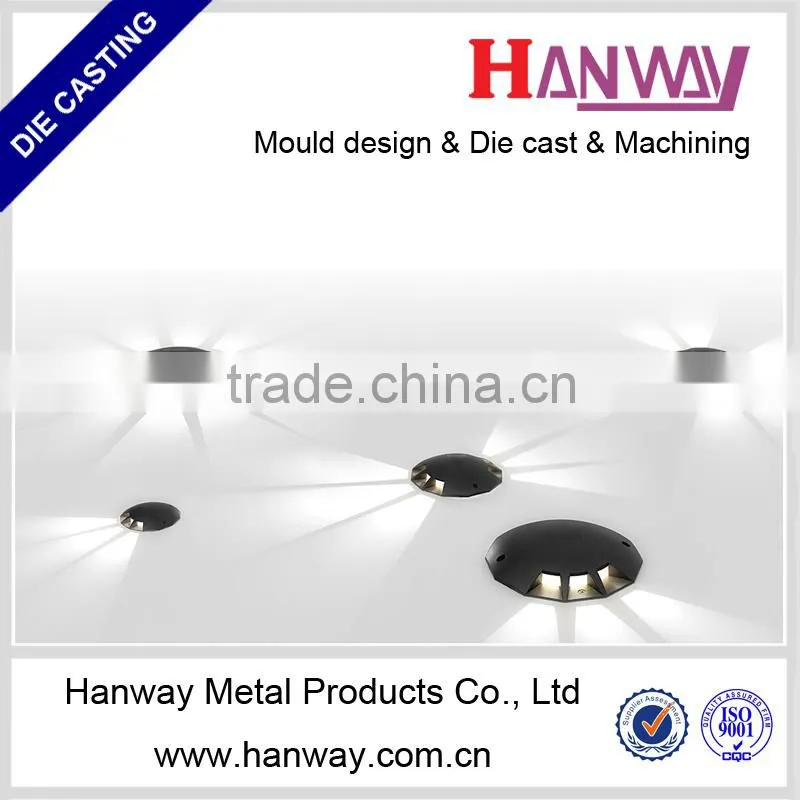 china manufacturer cnc machining parts aluminum die casting lighting fixture led housing for lamp cover